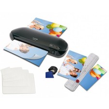 Olympia 4in1 Laminierset Laminiergerät A230 Plus mit Trimmer Folien Eckenrunder