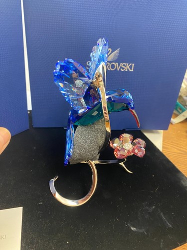 NEW Old Stock Swarovski Crystal Hummingbird 1188779 - Retired SHIPS FREE! - Picture 3 of 12