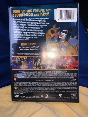 Scooby-Doo and KISS: Rock and Roll Mystery DVD Brand New