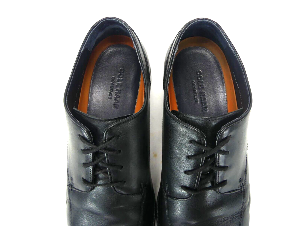 Cole Haan Mens Lenox Hill Split Toe Black Oxford Dress Shoe C11627 Cole Haan C11627 Mens 10 M Lenox Hill Split Toe Black  main image 3