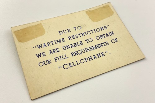 HMCS Saguenay Wartime Restrictions Cellophane WWII Tobacco Card II528 - Picture 3 of 8