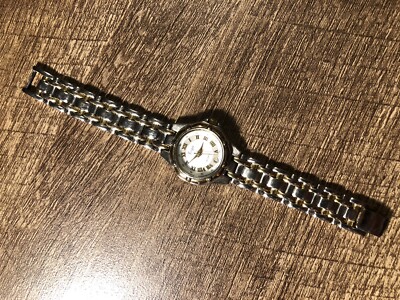 Luger Swiss Made Silver and Gold Ladies Watch Working Vintage Luger Swiss Movement Women main image 4