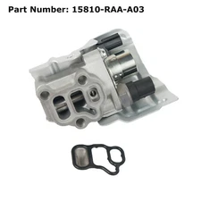 15810-RAA-A03 VTEC Solenoid Spool Valve w/ Oil Pressure Sensor & Filter