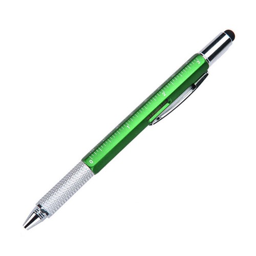 Multifunction 6in1 Screen Stylus Ballpoint Pen + Ruler Screwdriver Tool - Afbeelding 12 van 16
