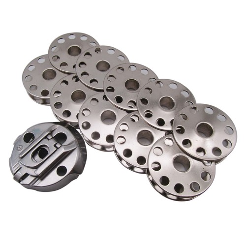 Bobbin Case & Bobbins FOR SINGER 107W100 107W102 107W103 JUKI LZ-405 LZ-407 - 第 1/8 張圖片