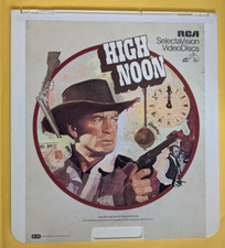 HIGH NOON CED Capacitance Electronic Video Disc RCA SelectaVision VideoDiscs
