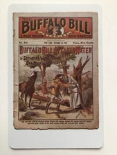 5 Vintage Western Themed “BUFFALO BILL” Playing Cards,Congress c.1950’s