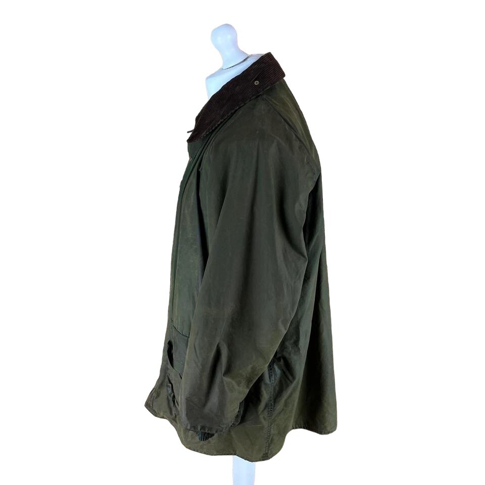 Barbour Vintage Jacket Green Wax 80s Outdoor Outwear Vintage Coat UK eBay