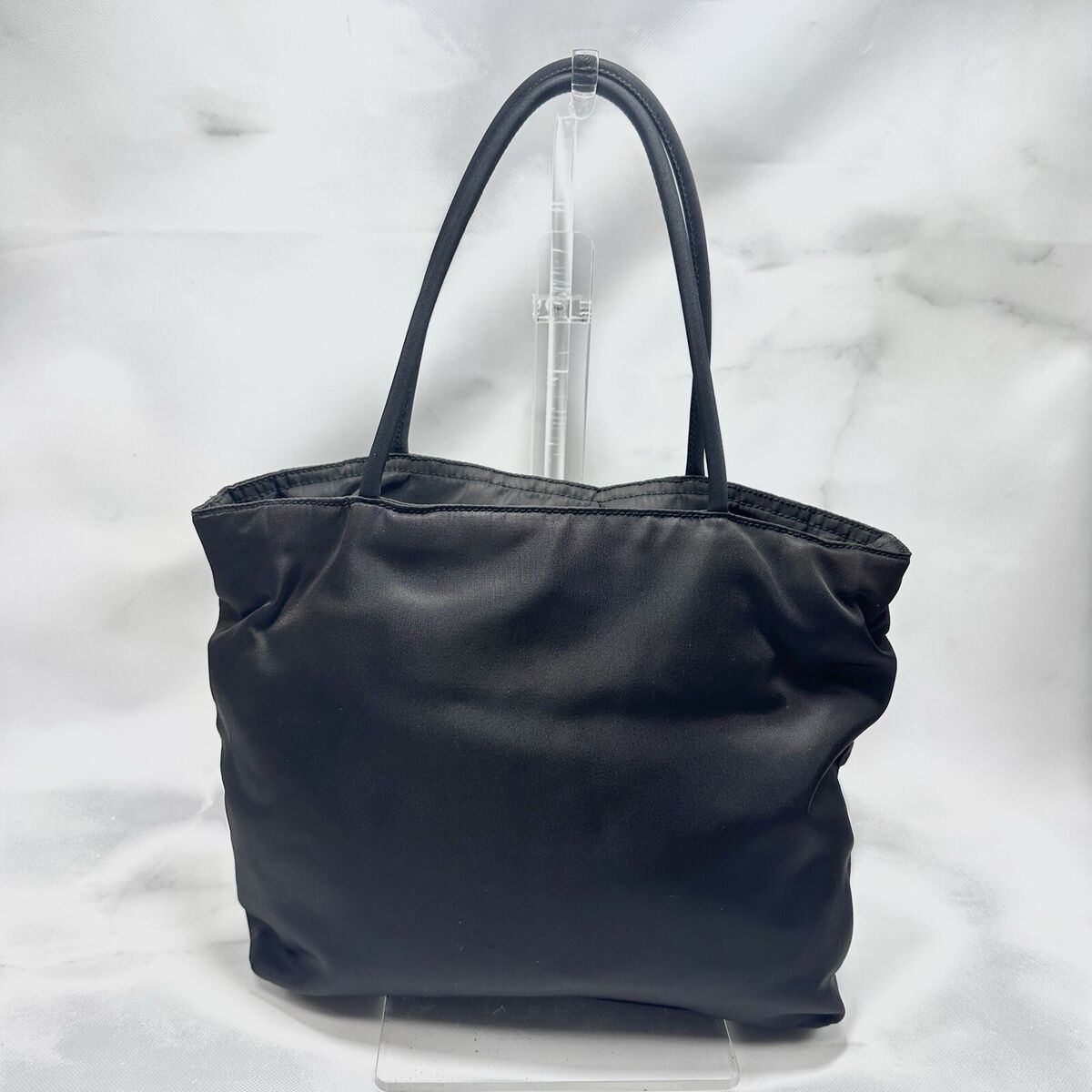 PRADA Tessuto CITY Handbag Tote Black Nylon Authentic | eBay PRADA Tessuto CITY Handbag Tote Black Nylon Authentic | eBay