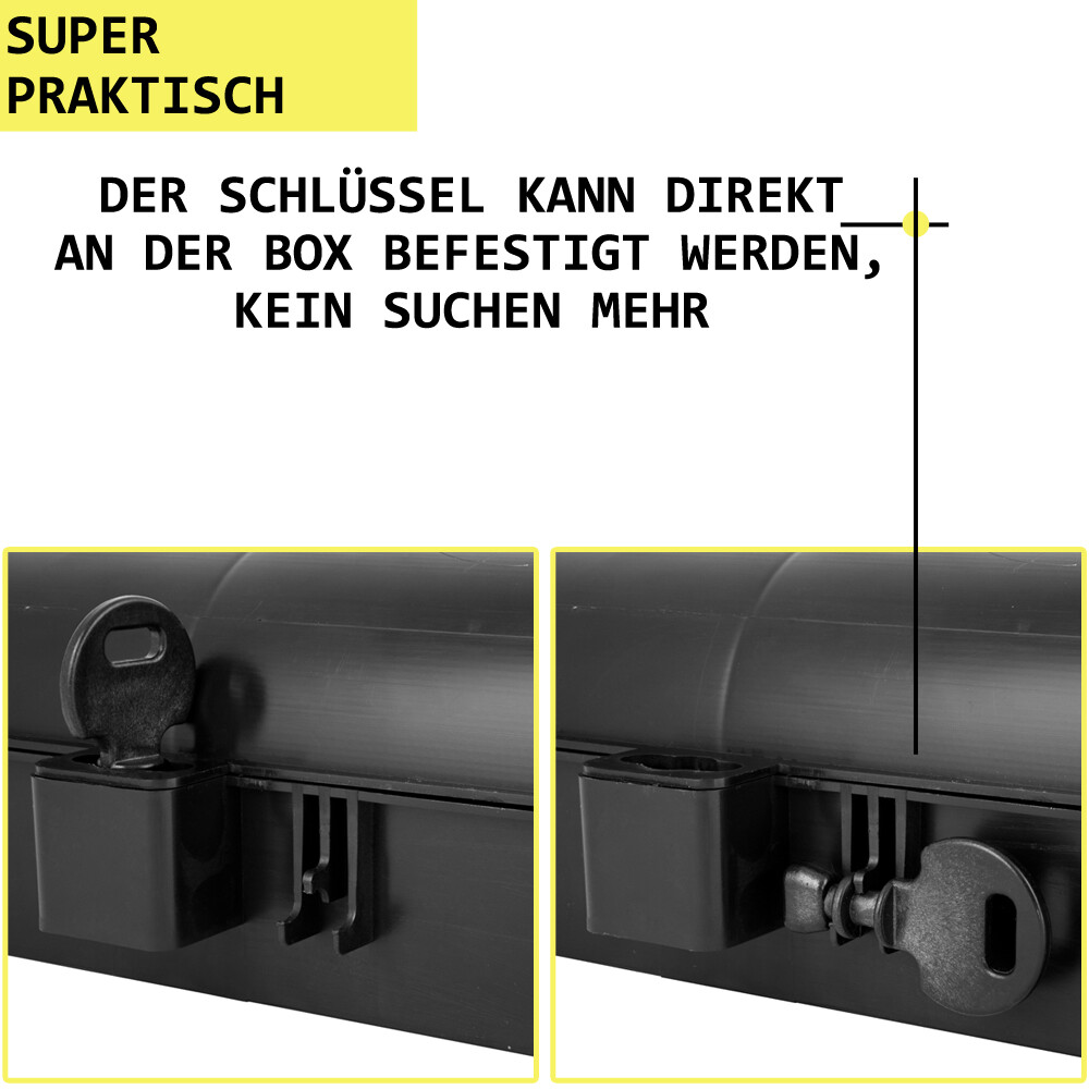 4x Köderbox Rohr Köderstation Mäusebox Rattenbox Falle Nagerköderstation Petigi - Foto 2