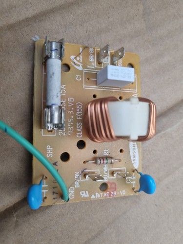 Mikrowelle Backofen Geräuschfilter Sicherung Strom Leiterplatte Samsung SN-UF11A