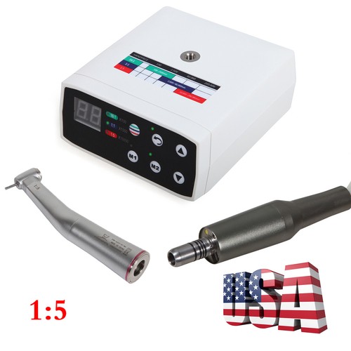 NSK Style Dental Brushless LED Elektro Mikromotor/1:5 Erhöhung Handstück USA - Bild 64 von 88
