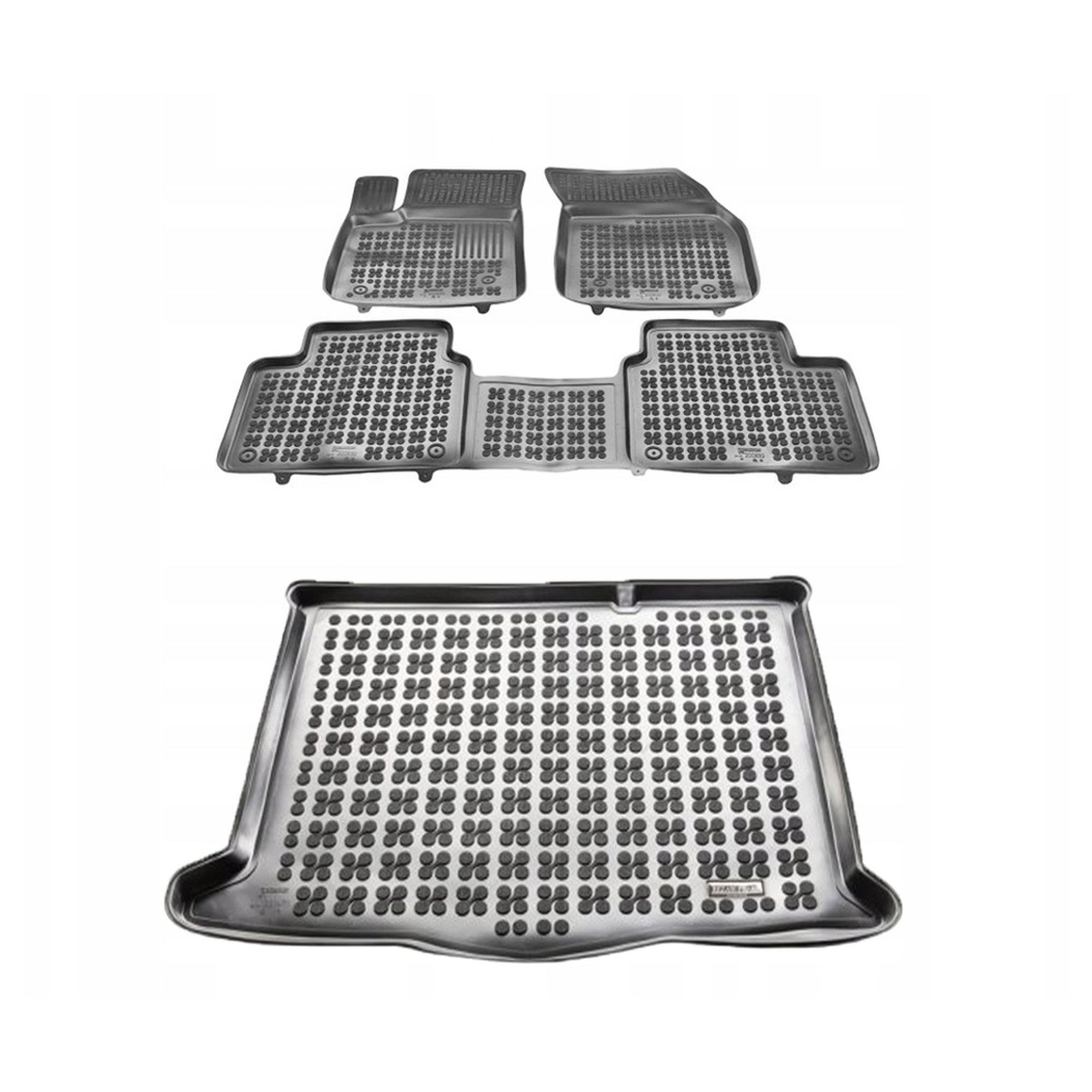 Tapis de sol Ford Focus IV Hatchback haut de gamme en velours