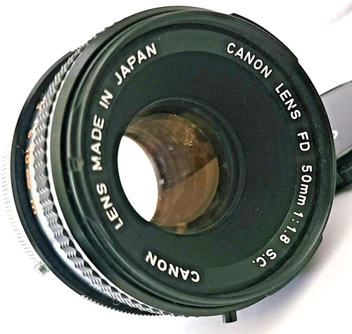 Canon FD 50mm f/1.8 S.C. Lens No. 753460 VG