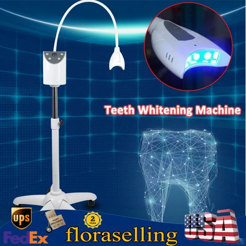 Dental Mobile Teeth Whitening Lamp Bleaching Cold LED Light Accelerator System