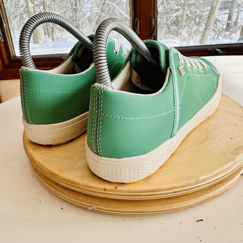 Caterpillar Women's Passport Ribbon Sneaker Shoe Size 7 Green NEW Lace Up Low - Picture 6 of 8