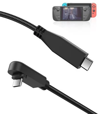 ANTANK 6.6FT USB C to USB C Type C 100W PD Fast Charging Braided Cable FOT Steam Deck