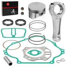 Engine Rebuild kit Piston Gaskets Connecting Rod for Kawasaki Mule 600 610 KAF40