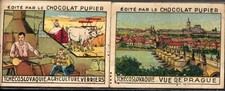 355615,2 Reklame Kärtchen Chocolat Pupier L ...