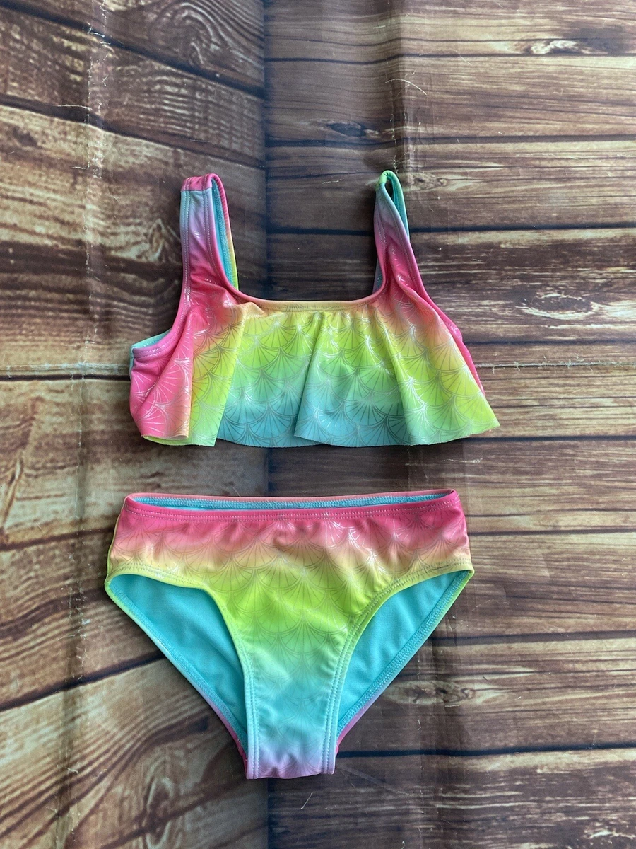 Girls store metallic swimsuit
