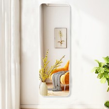 Long Mirror Wall Full Length Framed Mirror Bedroom Cloakroom Dressing Furniture