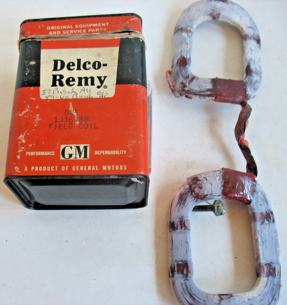 Delco Remy Coil Clean New NOS Opened Delco - Remy GM Field Coil 1936388 | eBay