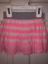 NWT - Toddler Girls, Carter's, Pink White Scooter Skirt, Size 2T