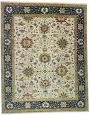 Extra Large Floral Osh Chobi Peshawar Rug Oriental Living Room Carpet 12X15 ft