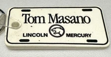 Reading PA Tom Masano Mercury Dealership Auto Car Dealer Pennsylvania Keychain