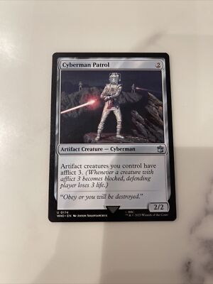 MTG Cyberman Patrol [Doctor Who, Near Mint]
