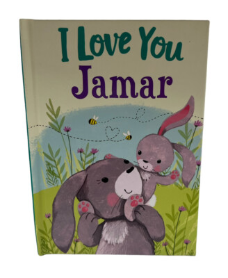Personalized Book Put Me In The Story I Love You Jamar Bunny Rabbit Easter New