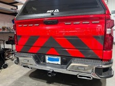 Reflective Chevron Truck Decal Redblackwhite Silverado Tailgate Chevy Reflective Chevron Truck Decal Redblackwhite Silverado Tailgate Chevy
