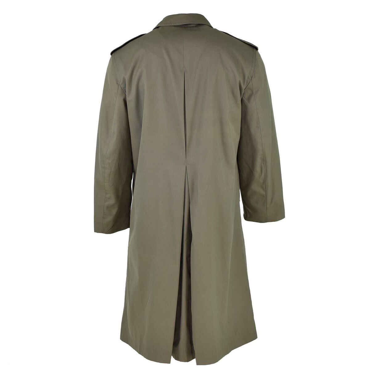 Genuine French Military Rain Coat Army Trench coat Olive Genuine French Military Rain Coat Army Trench coat Olive