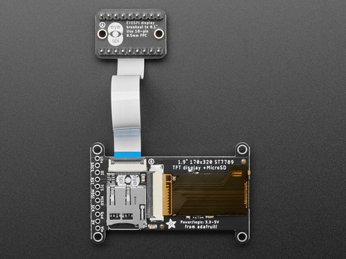 Adafruit Eyespi Breakout-Platine, 18-polige Fpc-Steckverbindung, 5613 - Picture 5 of 6