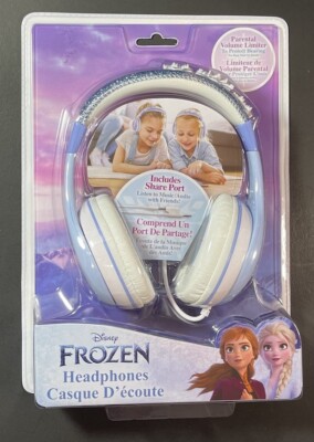 eKids WIRED Headphone with Parental Volume Limiter [ Frozen Edition ] NEW