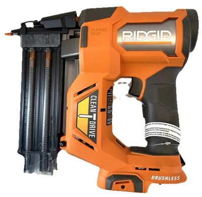 #ad Ridgid 18V Brushless 18 Ga 2 1 8 in Brad Nailer PARTS ONLY NOT WORKING R09891B $45.00