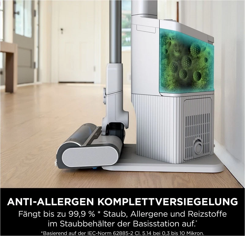 Shark BU3521EU Clean & Self-Empty Akku Staubsauger Beutellos autom. Entleerung - Bild 4 von 4