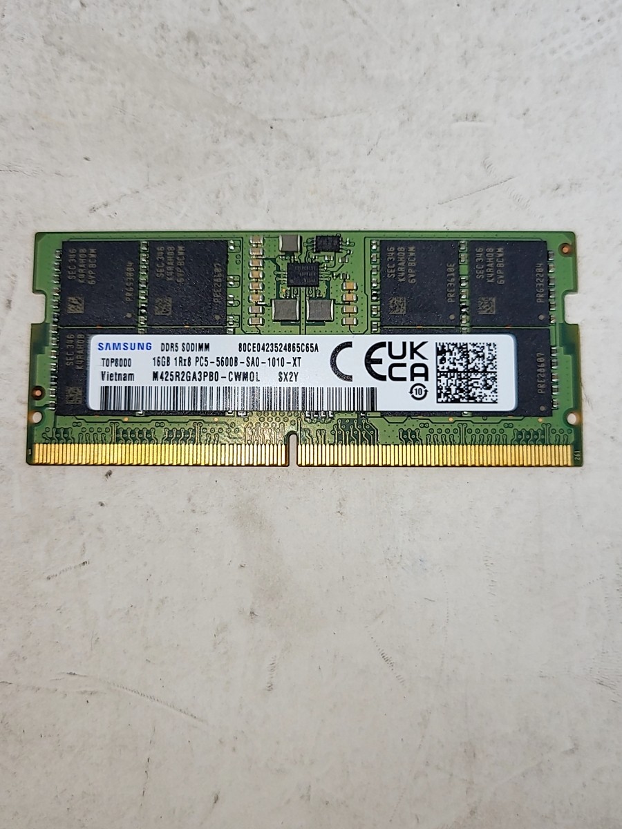 8GB メモリー×2 Samsung　他一枚 SAMSUNG M425R2GA3PB0-CWM0L Laptop Memory 16GB DDR5 1Rx8 | eBay
