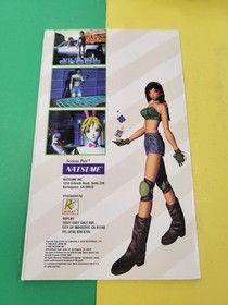 Virtual Casino (Sega Saturn, 1996) Manual Only 
