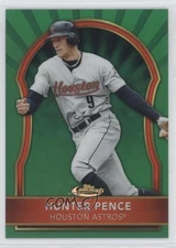 2011 Topps Finest Green Refractor /199 Hunter Pence #9
