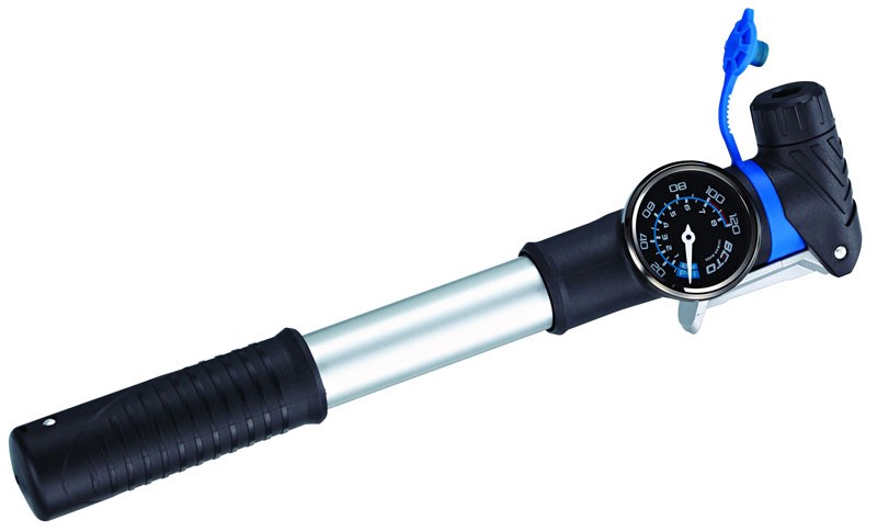 Beto CAH-033AG - Two-Way Alloy Mini Pump with Gauge 4590₽