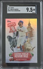 2023 Topps Baseball Home Field Advantage HA7 Bryce Harper SGC 9.5 Mt + Phillies