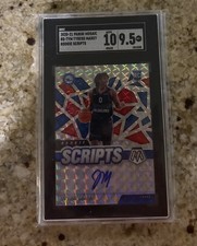 Panini 2020-21 Mosaic Tyrese Maxey Rookie Scripts Prizm Auto #RS-TYM SGC 10