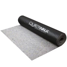 QuietWalk LV Luxury Vinyl, Laminate, or Wood Underlayment (Float, Glue, Black
