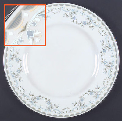 Vintage Pickard ''Tara'' dinner plates, cups,serving pieces