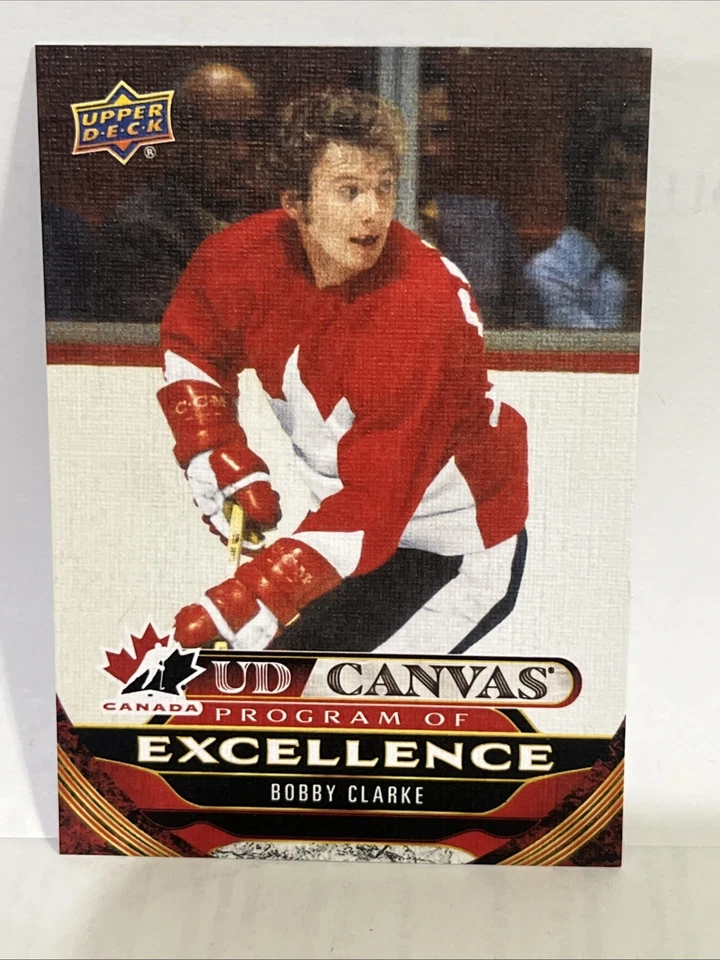 24/25-UD Series-Legends UD Canvas-3 Card Lot-HOSSA /SHANAHAN/CLARKE-See Pics Foto 2 de 4