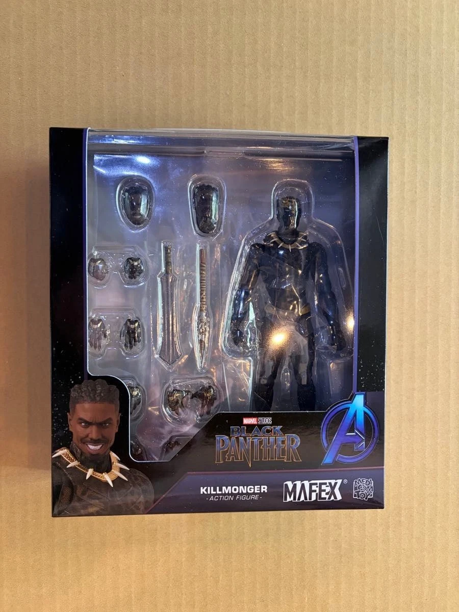 MEDICOM TOY MAFEX No.265 KILLMONGER Figure THE INFINITY SAGA | eBay
