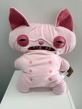 18 Fuggler Sphinx BIG FUGG Wrinkle McStinkles Hairless Cat Pink Plush ToyXL