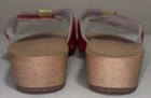 Vtg 1970s Dr Scholl's Exercise Sandals RED Leather Sz 8,  Austria UNWORN — photo 5