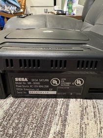 Sega Saturn Console Plus 7 Games